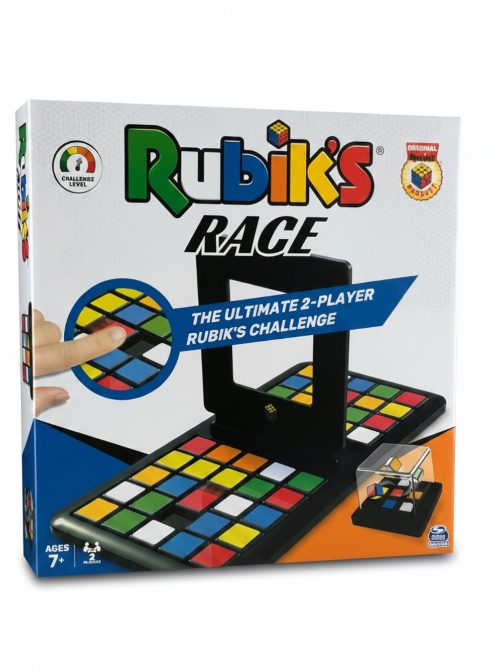 Rubik’s Race Game Complete 2011 Fast Paced Tile Sliding Puzzle 2 Players Age 7+